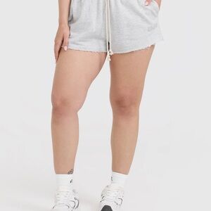 Oner active Raw Lounge Oversized Shorts | Light Grey Marl - S